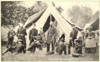 General Fitz-John Poter and His Staff, June, 1862