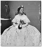 Photograph of Mary Todd Lincoln, the wife of Abraham Lincoln - image 8