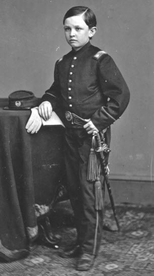 Tad Lincoln, son of Abraham Lincoln
