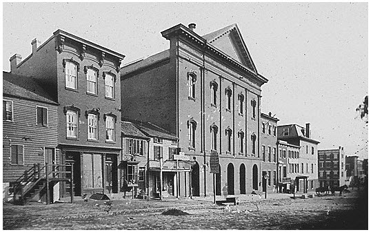 Ford's Theater Where Abraham Lincoln Was Assassinated